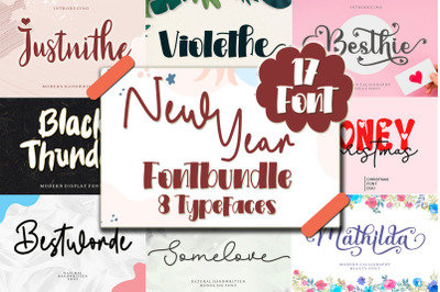 Special New Year Fontbundle