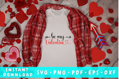 Be my Valentine svg