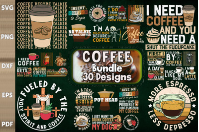 Coffee Bundle-30 Designs-211227