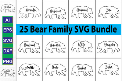 Bear SVG Bundle