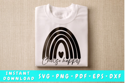 Choose Happy SVG