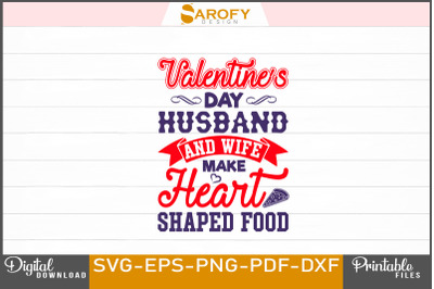 Valentine&#039;s Day 2021 Husband Wife Design