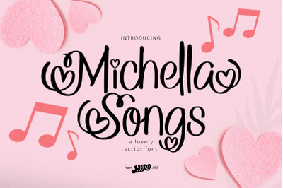 Michella Songs - Lovely Font