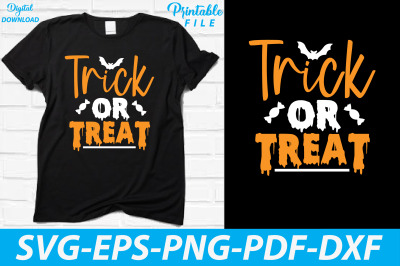 Trick or Treat Halloween Sublimation