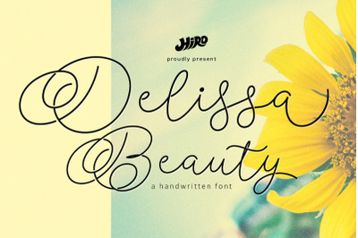 Delissa Beauty - Handwritten Font