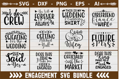 Engagement SVG Bundle