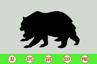 Bear  svg cut file