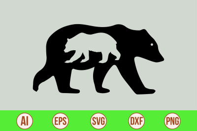 Bear  svg cut file