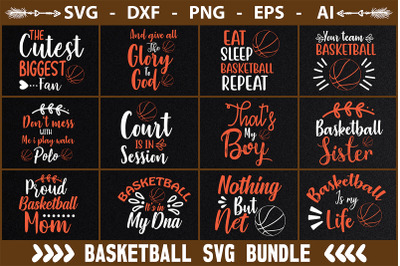 Basketball SVG Bundle