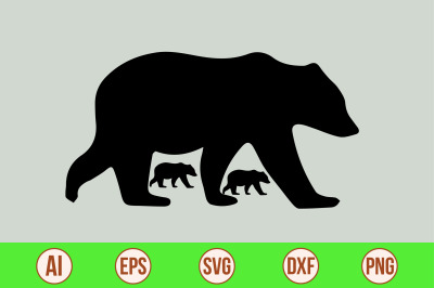 Bear  svg cut file