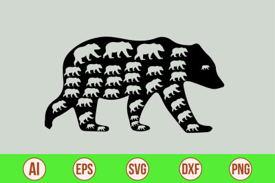 Bear  svg cut file