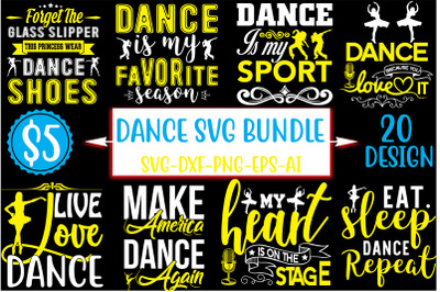 Dance svg bundle