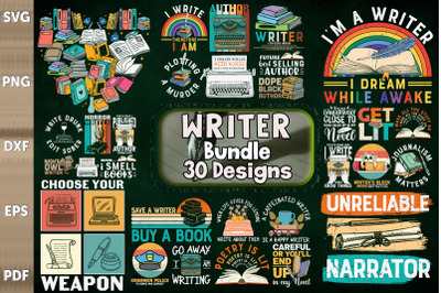 Writer Bundle-30 Designs-211228