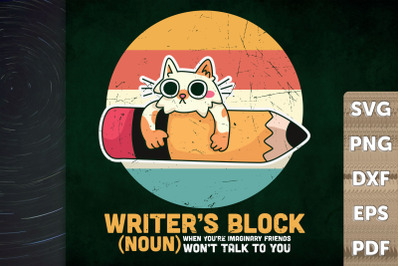 Writer&#039;s Block Noun Definition