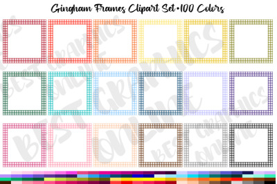 Gingham Frame Checkered Digital Frames