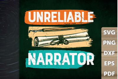 Unreliable Narrator Literary Book Writer