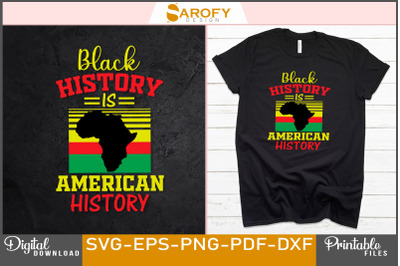 Black History Month Design Svg Printable