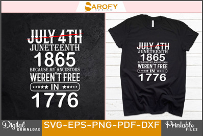 Black History Month Svg Tshirt Design