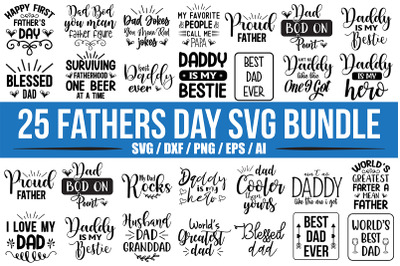 Fathers Day SVG Bundle