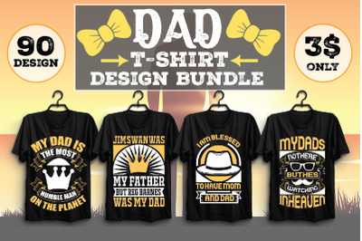 Dad T-shirt Design Bundle