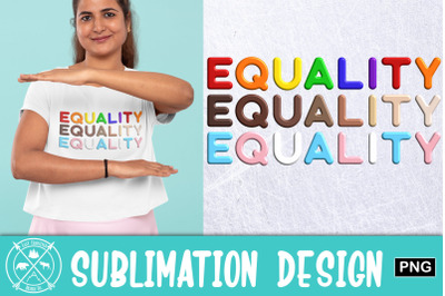 Equality Sublimation Design