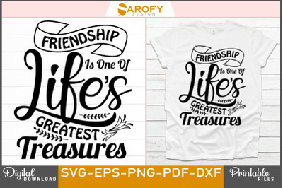Friendship Day Gift T-shirt Design