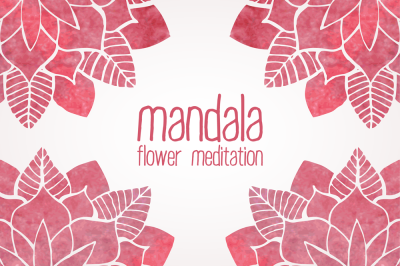 Mandala. FLower Meditation