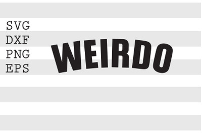 Weirdo SVG