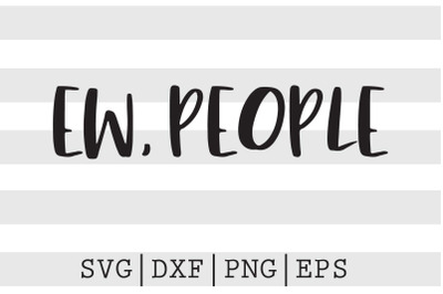 Ew people SVG