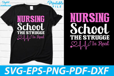 School Nurse Design the Struggle is Real