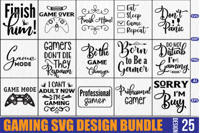 Gaming SVG Bundle