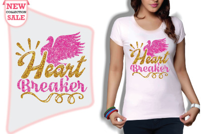 Heart Breaker Svg Cut file