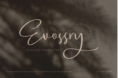 Evossry Elegant Signature