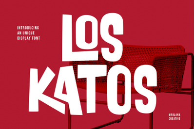 Loskatos Unique Display Font