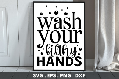 SD0001 - 5 Wash your filthy hands