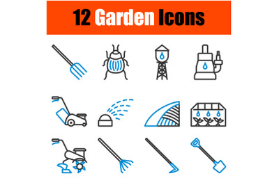 Garden Icon Set