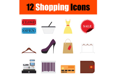 Shopping Icon Set