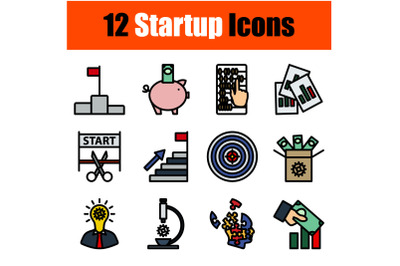 Startup Icon Set