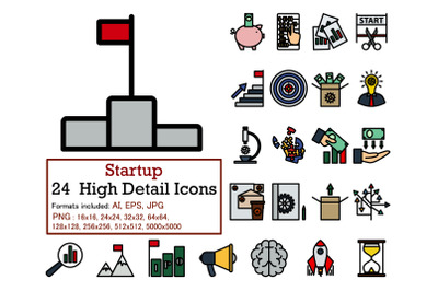 Startup Icon Set