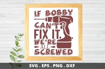 SD0001 - 20 If bobby cant fix it were all screwed