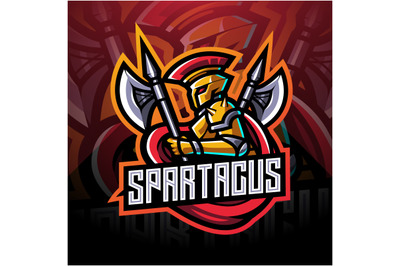 Spartan esport&nbsp;esport mascot logo