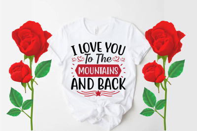 I love you to the mountains and back