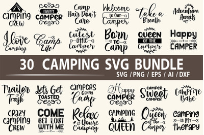 Camping SVG Bundle