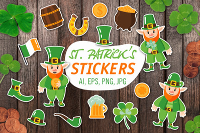 ST. PATRICK&#039;S stickers