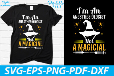 i`m an anesthesiologist not a magicial