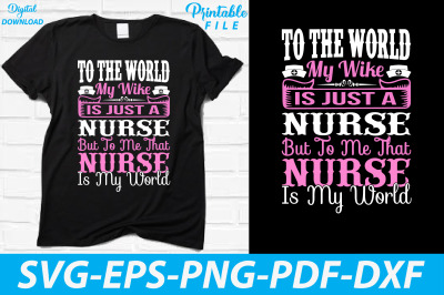 Nursing T-shirt Design for Nurses Design