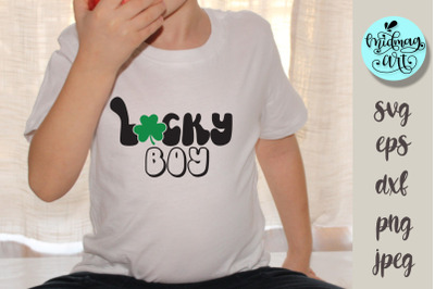 Lucky boy svg, St. Patrick&#039;s day svg