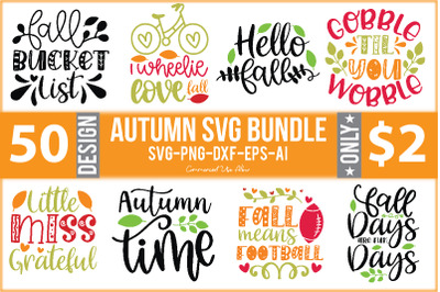 Autumn Svg Bundle