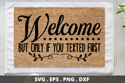 SD0003 - 18 Welcome But only if you texted first