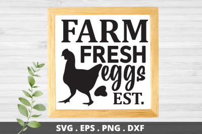 SD0007 - 2 Farm fresh eggs est